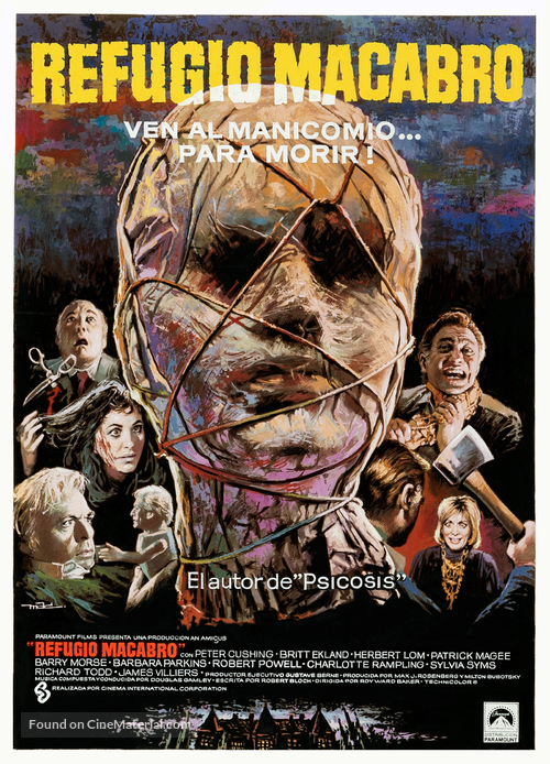 Asylum - Spanish Movie Poster