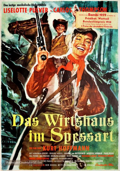 Das Wirtshaus im Spessart - German Movie Poster