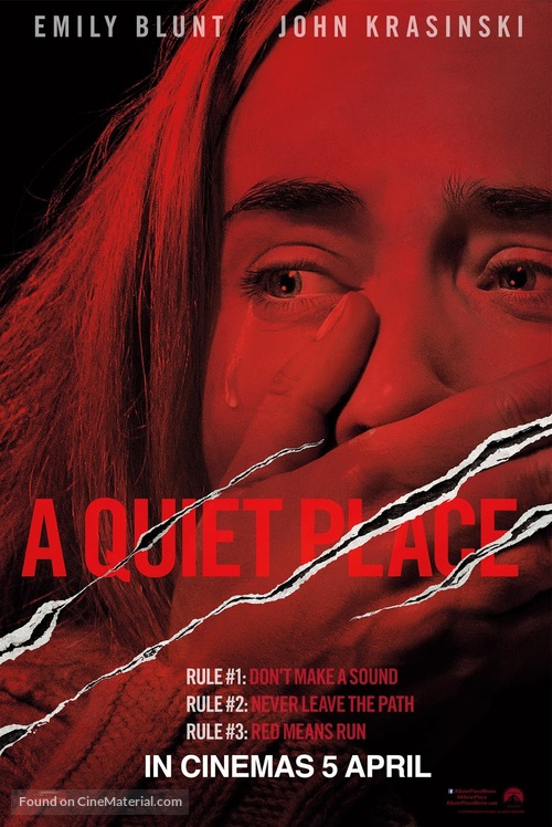 A Quiet Place - Singaporean Movie Poster