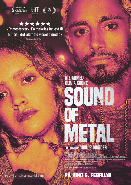 Sound of Metal - Norwegian Movie Poster
