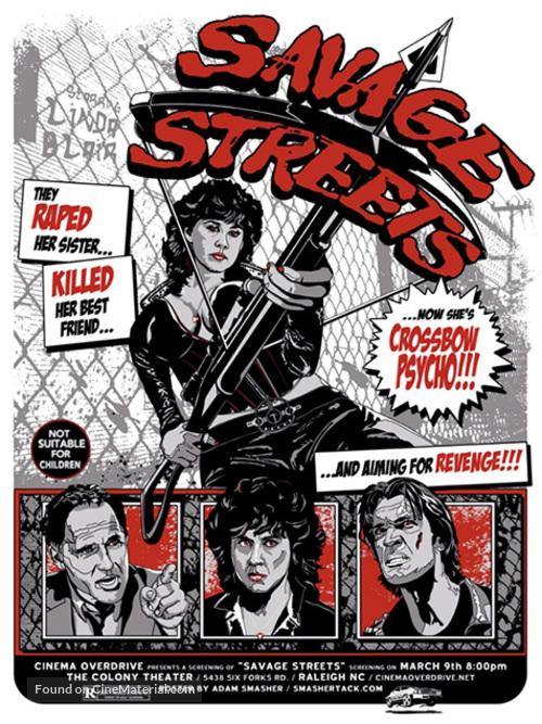 Savage Streets - Movie Poster