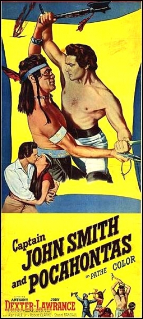 Captain John Smith and Pocahontas - Movie Poster