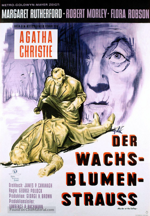 Murder at the Gallop - German Movie Poster