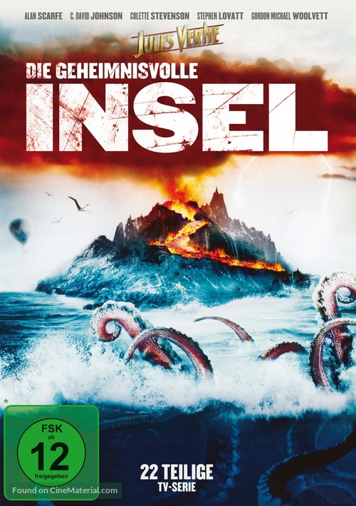 &quot;Mysterious Island&quot; - German DVD movie cover
