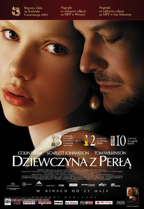 Girl with a Pearl Earring - Polish Movie Poster