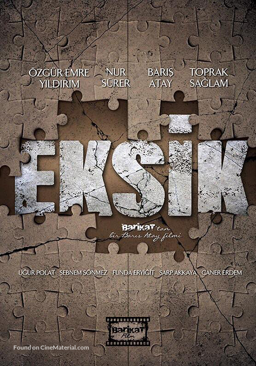 Eksik - Turkish Movie Poster