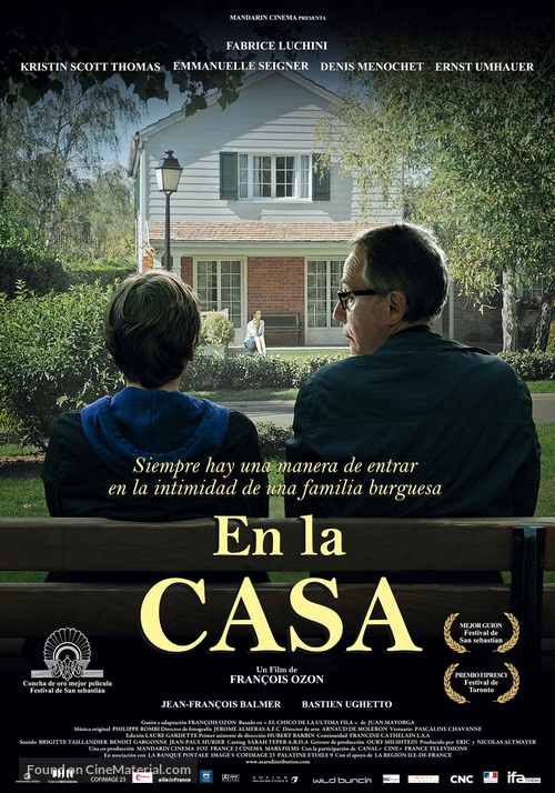 Dans la maison - Argentinian Movie Poster