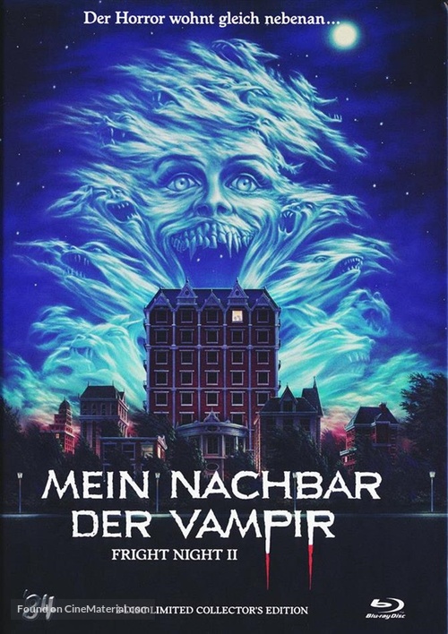 Fright Night Part 2 - German Blu-Ray movie cover