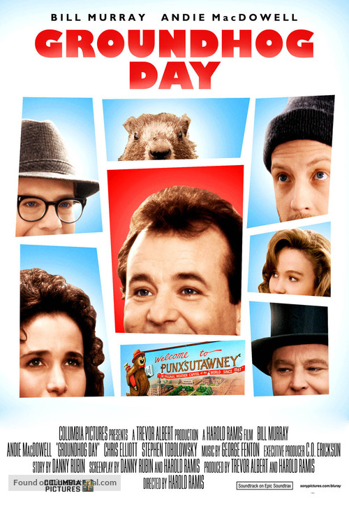 Groundhog Day - Video release movie poster