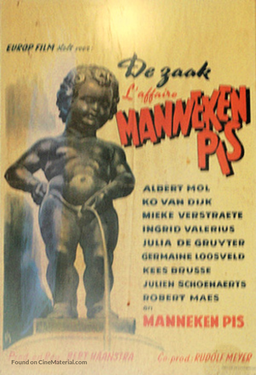 Zaak M.P., De - Belgian Movie Poster