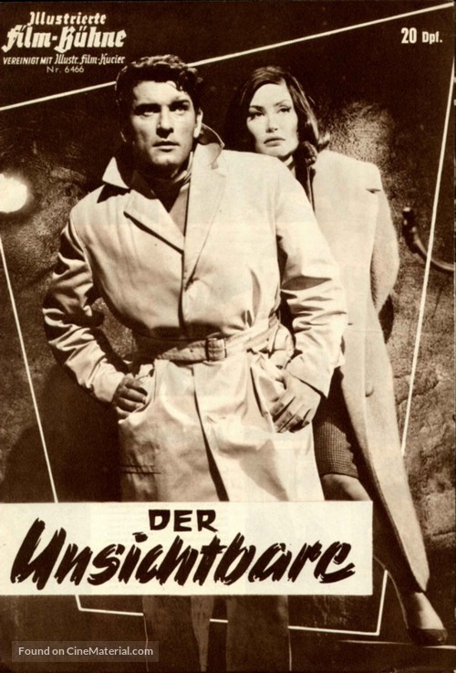 Der Unsichtbare - German poster