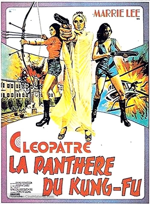 Cleopatra Wong - French Movie Poster