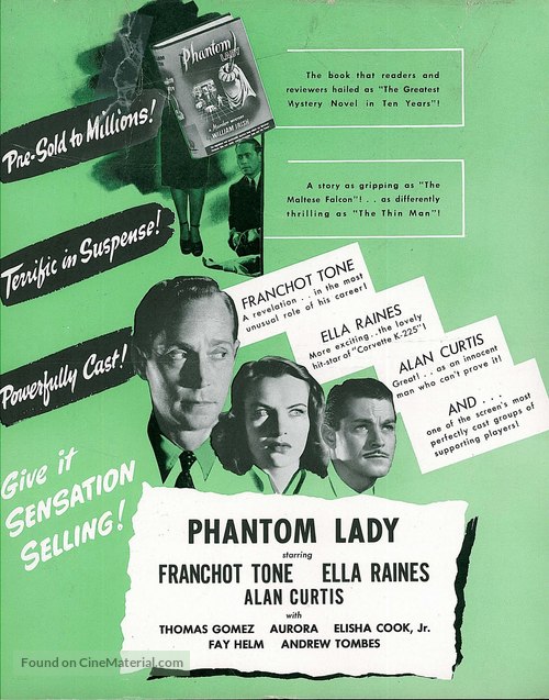 Phantom Lady - poster