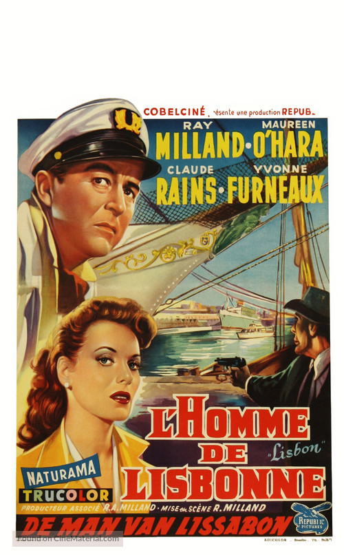 Lisbon - Belgian Movie Poster