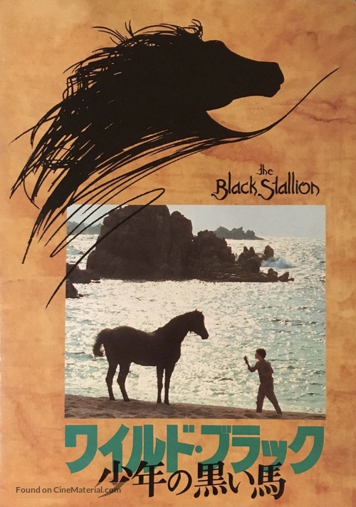 The Black Stallion - Japanese Movie Poster