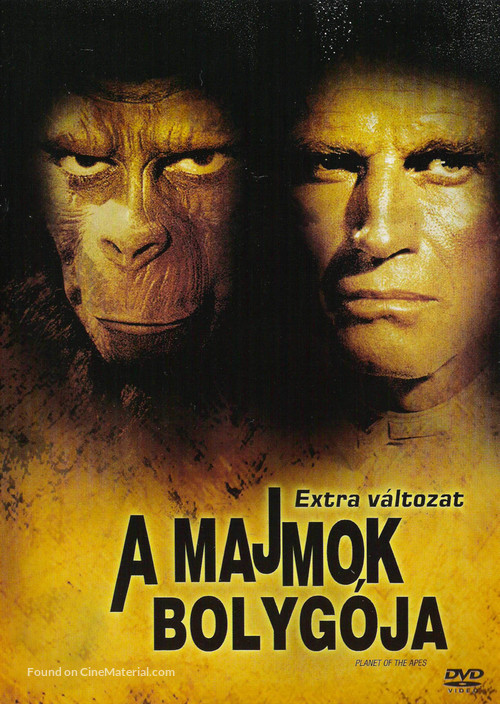 Planet of the Apes - Hungarian DVD movie cover