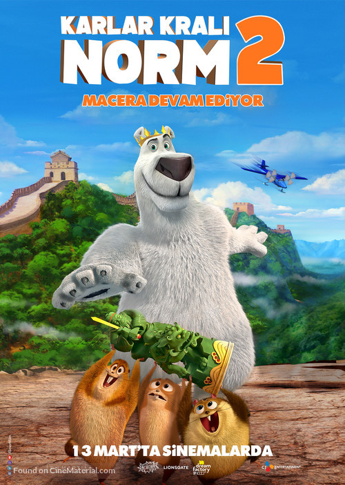 Norm of the North: Keys to the Kingdom - Turkish Movie Poster