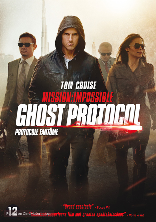 Mission: Impossible - Ghost Protocol - Dutch Movie Cover