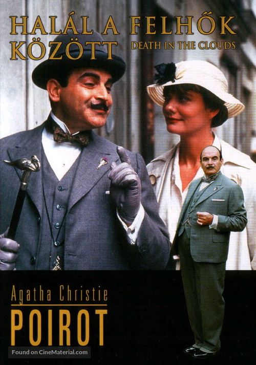 &quot;Poirot&quot; Death in the Clouds - Hungarian poster