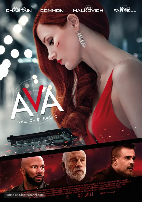 Ava - Dutch Movie Poster