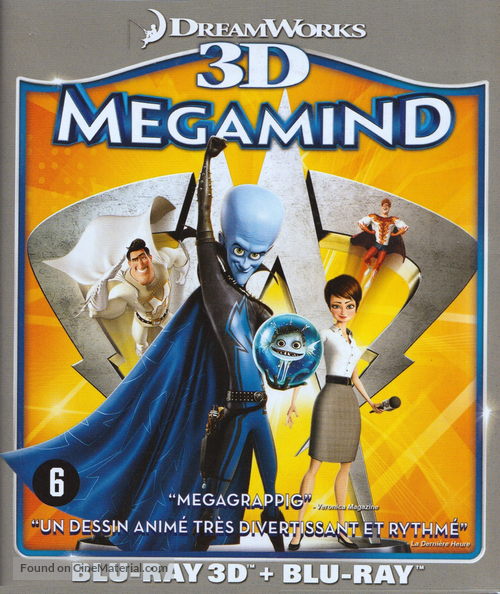 Megamind - Dutch Blu-Ray movie cover