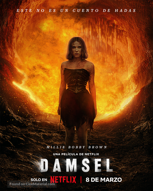 Damsel - Spanish Movie Poster