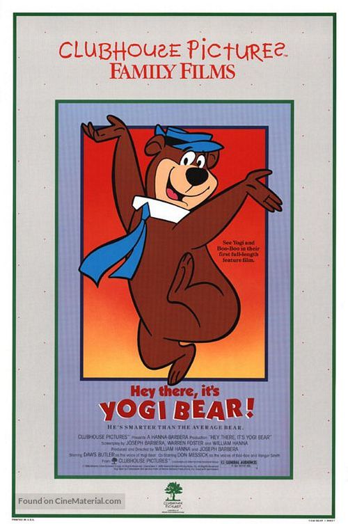 Hey There, It&#039;s Yogi Bear - Movie Poster