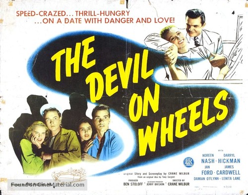 The Devil on Wheels - Movie Poster