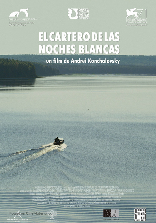 Belye nochi pochtalona Alekseya Tryapitsyna - Spanish Movie Poster