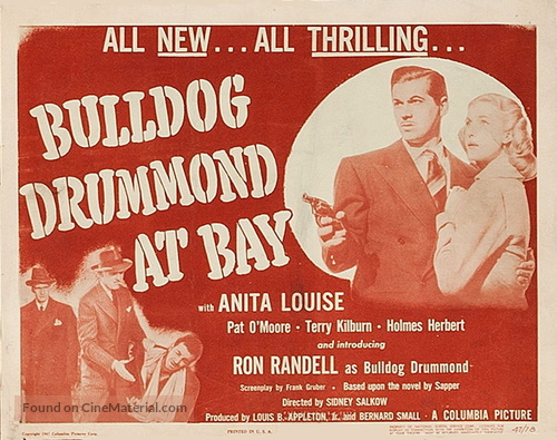 Bulldog Drummond at Bay - Movie Poster