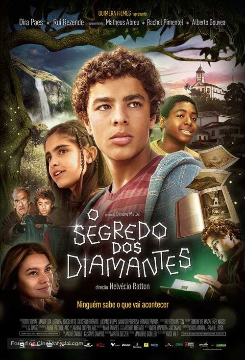 O Segredo dos Diamantes - Brazilian Movie Poster