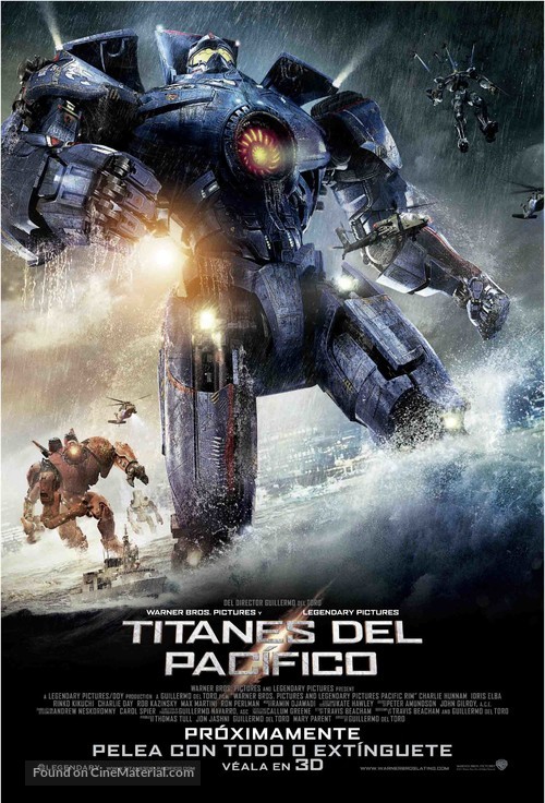 Pacific Rim - Bolivian Movie Poster