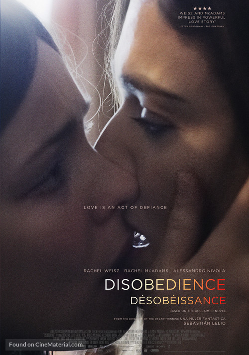 Disobedience - Belgian Movie Poster