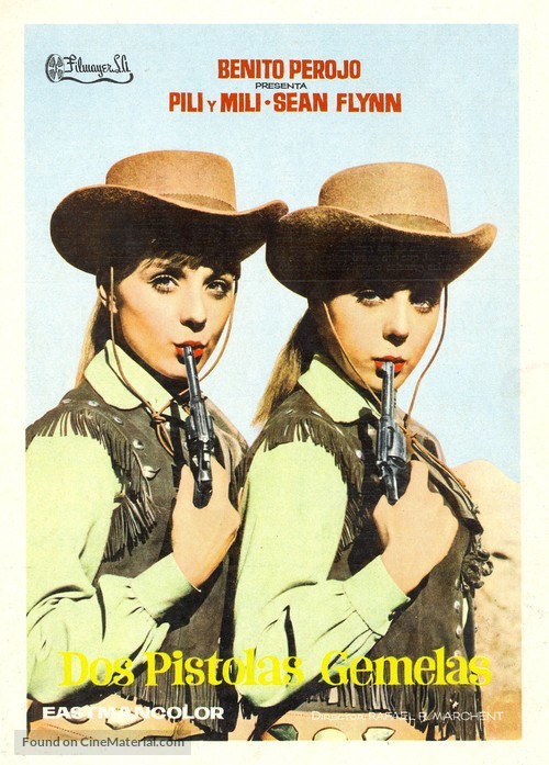 Dos pistolas gemelas - Spanish Movie Poster