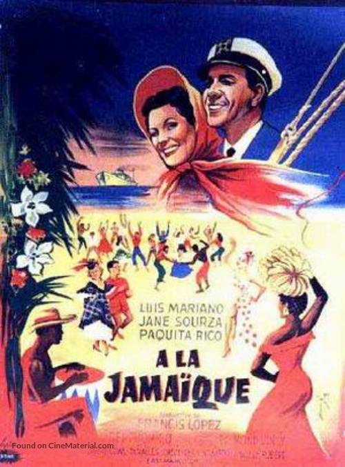 &Agrave; la Jama&iuml;que - French Movie Poster