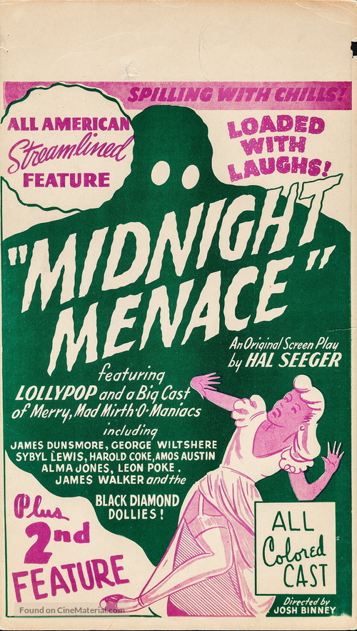 Midnight Menace - Movie Poster