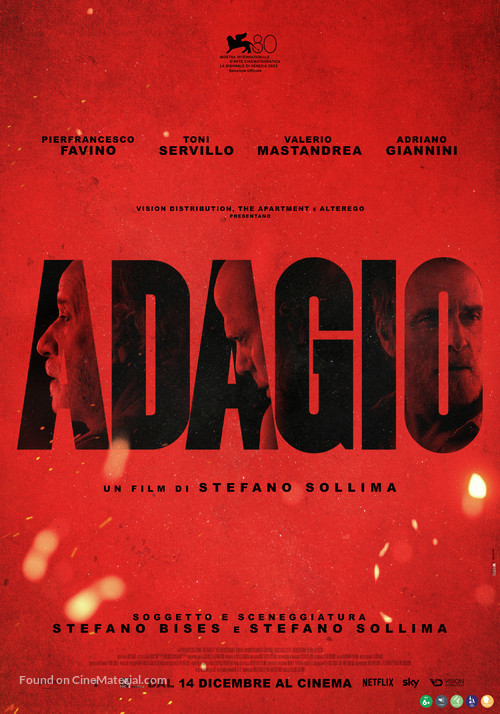 Adagio - Italian Movie Poster