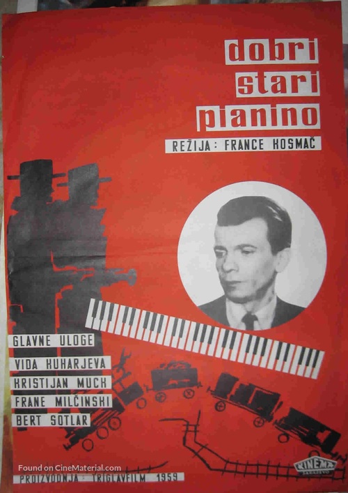 Dobri stari pianino - Yugoslav Movie Poster