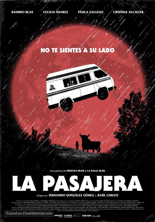 La pasajera - Spanish Movie Poster