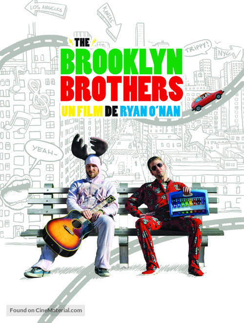 The Brooklyn Brothers Beat the Best - French Movie Poster