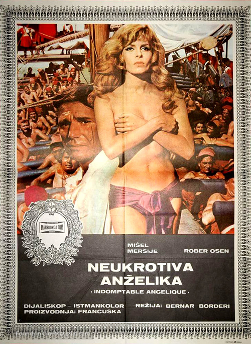 Indomptable Ang&egrave;lique - Czech Movie Poster