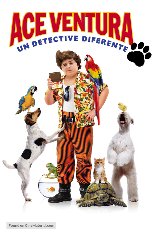 Ace Ventura Jr: Pet Detective - Mexican DVD movie cover