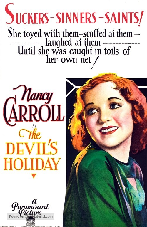 The Devil&#039;s Holiday - Movie Poster