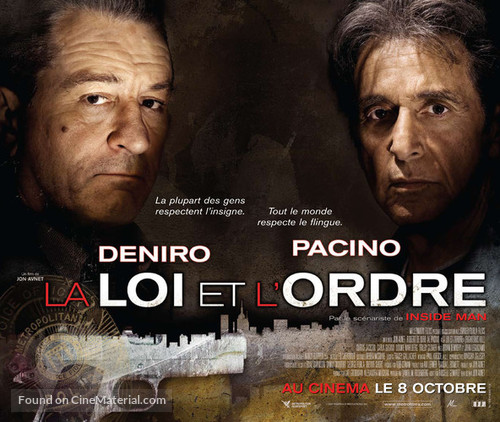 Righteous Kill - French Movie Poster