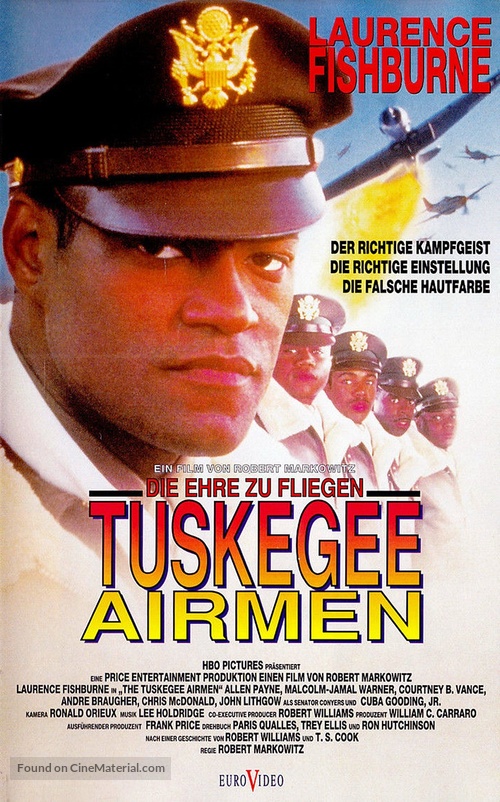 The Tuskegee Airmen - German VHS movie cover