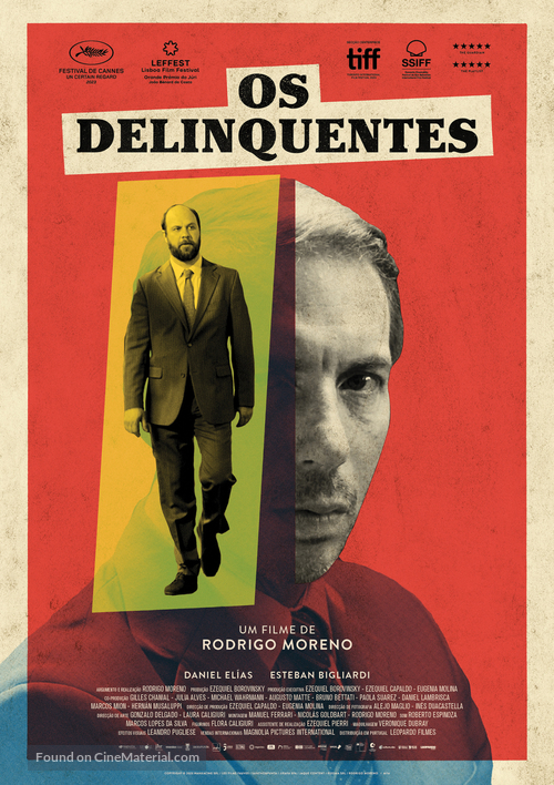 Los delincuentes - Portuguese Movie Poster