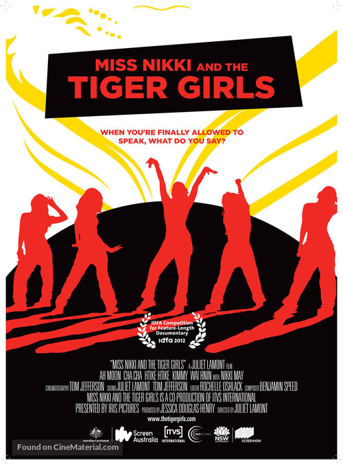 Miss Nikki and the Tiger Girls - Australian Movie Poster
