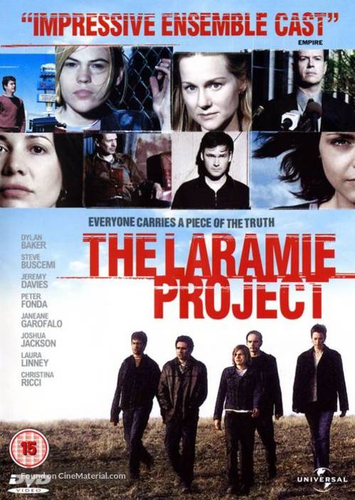 The Laramie Project - British DVD movie cover