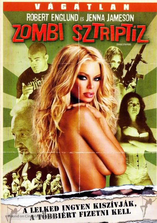 Zombie Strippers - Hungarian DVD movie cover