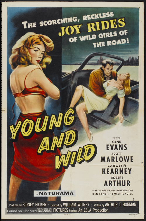 Young and Wild - Theatrical movie poster